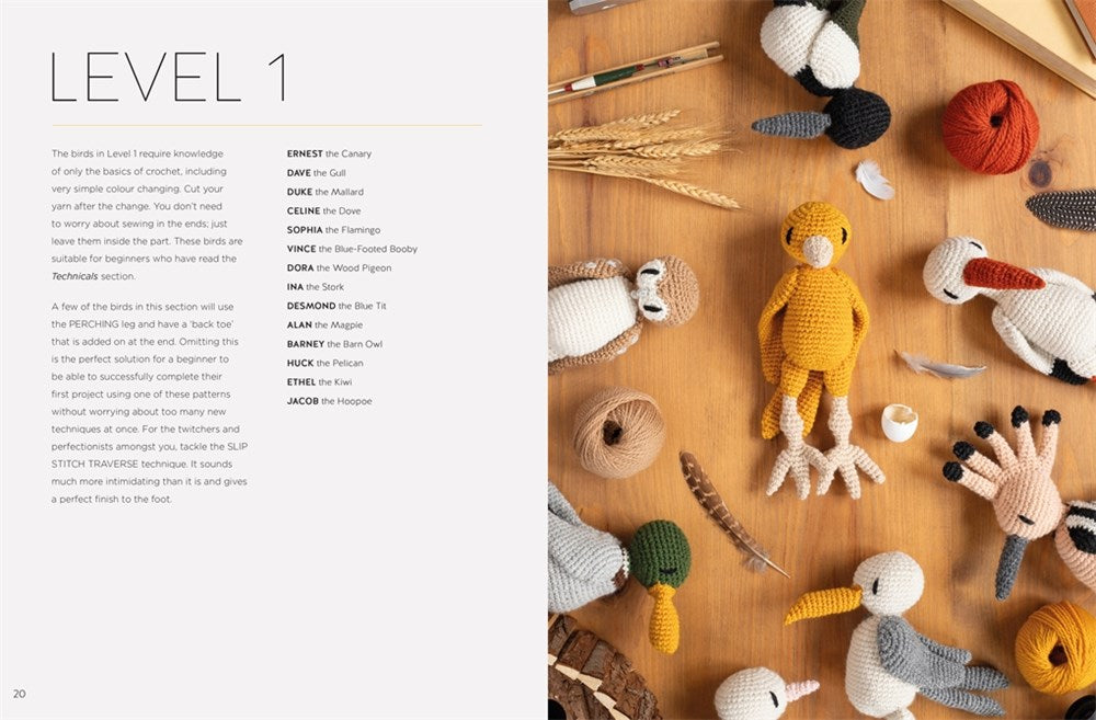 Edward’s Menagerie: Birds – New Edition: Over 50 easy-to-make soft toy bird crochet patterns by Kerry Lord