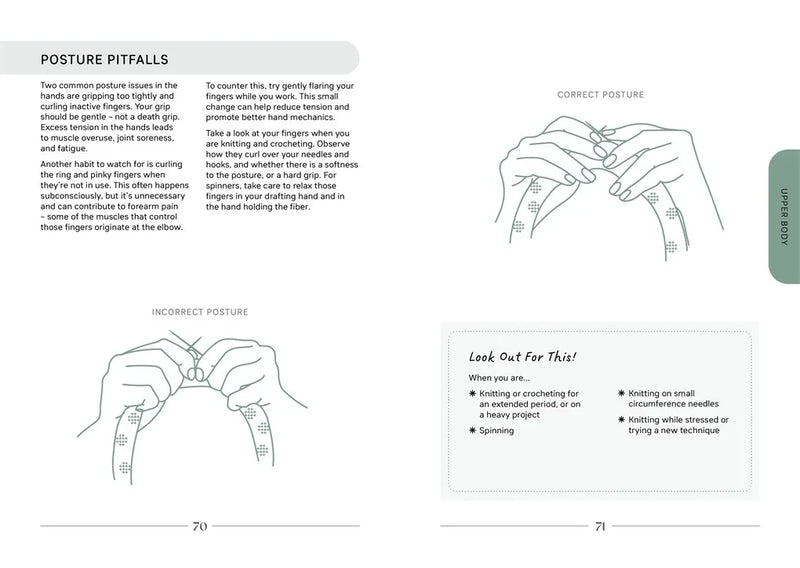 Craft Without Pain: Injury prevention and self-care for knitters and other makers