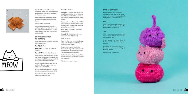 Knit Mini Amigurumi Cats!: 20 knitting patterns for tiny kitties