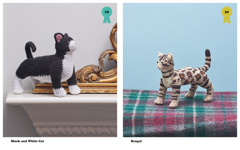 Crocheted Cats: 10 Feline Friends to Crochet by Vanessa Mooncie