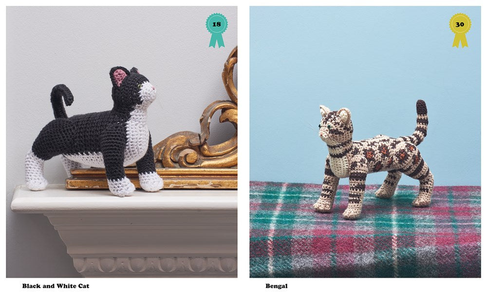 Crocheted Cats: 10 Feline Friends to Crochet by Vanessa Mooncie