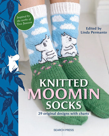 Knitted Moomin Socks 29 original designs with charts  By Linda Permanto