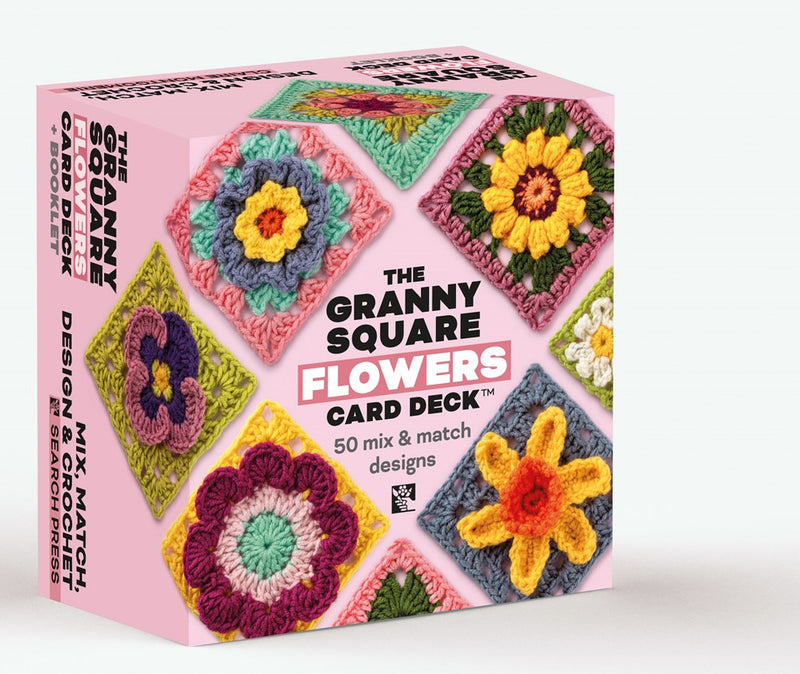 The Granny Square Flowers Card Deck: 50 Mix and Match Designs by Claire Montgomerie