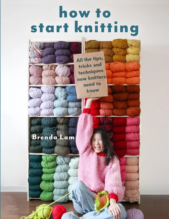 How to Start Knitting: All the tips, tricks, and techniques new knitters need to know by Brenda Lam