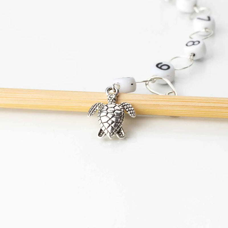 Tiny Sea Turtle - Knitting Row Counter by Twice Sheared Sheep