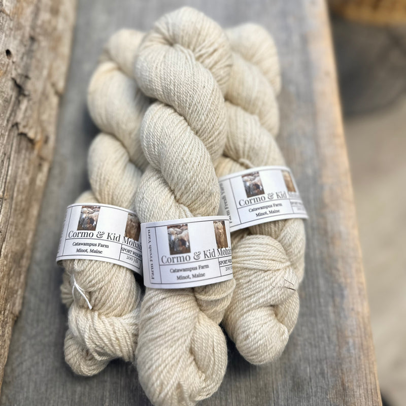 Cormo Mohair Sport by Catawampus Farm