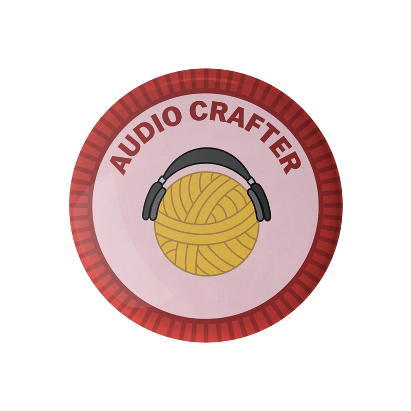Craft Merit Badge Pins by Camp Stitchwood