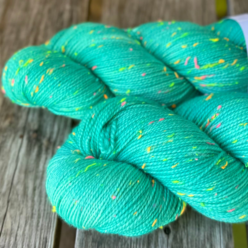 Betsy Neon Tweed Sock