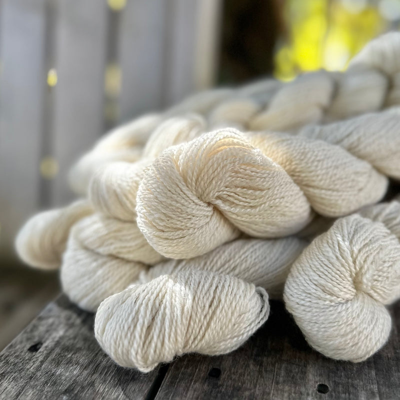 Lambs Wool and Kid Mohair from Hawthorn And Thistle Farmstead