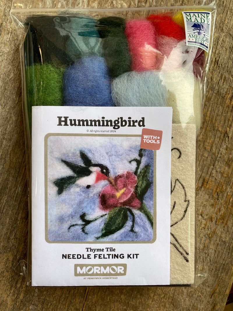Thyme Tiles Needle Felting Kit w/ Tools from Mormor
