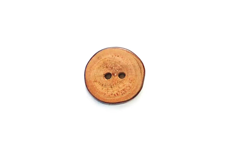 BC0111W24 Natural Brown Wood Slice Medium 19-24MM