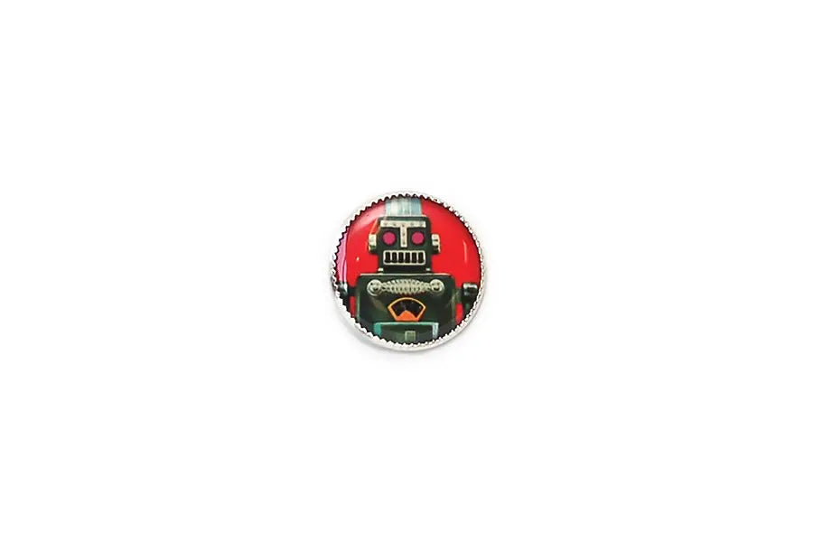 BD0125A18 Picture - Robot - Red - Round Shank 18MM