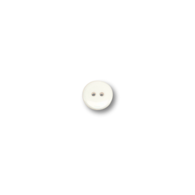 BV1895R10 White round plastic 10mm