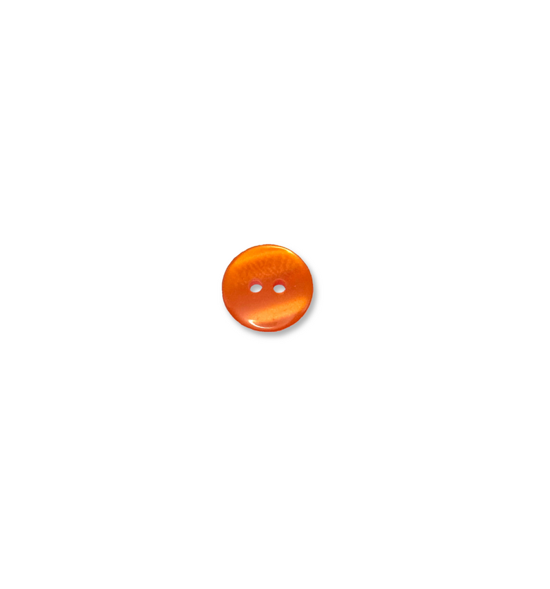 BV1901R10 Orange Faux Mother of Pearl Round - 10MM