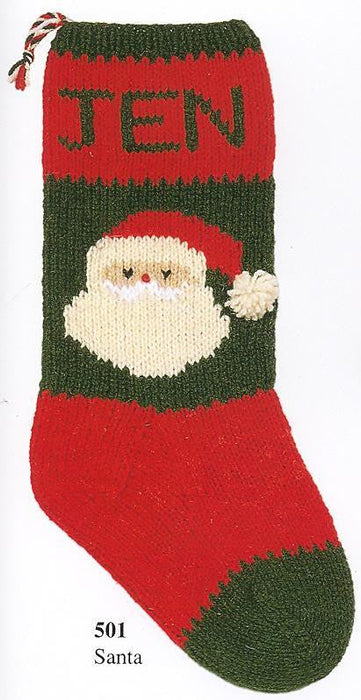 Christmas Stocking Kit (Intarsia) by Briggs & Little Woolen Mills