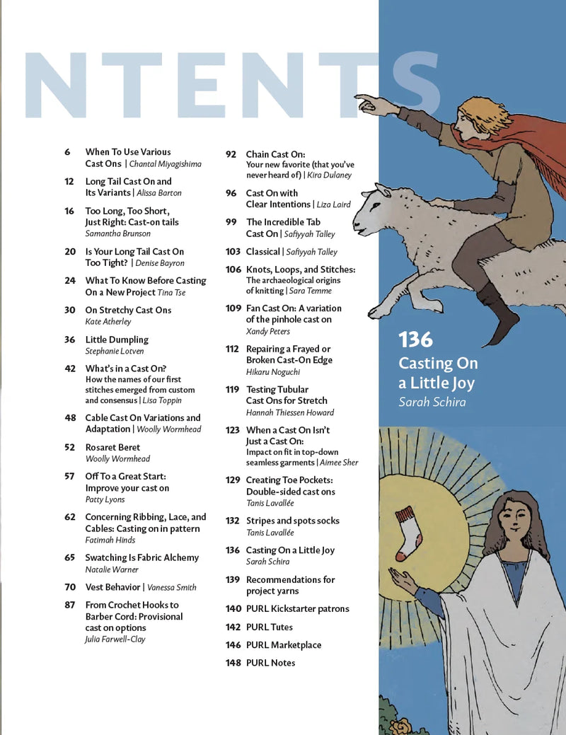PURL Magazine Issue #1 - Cast On, Autumn 2026