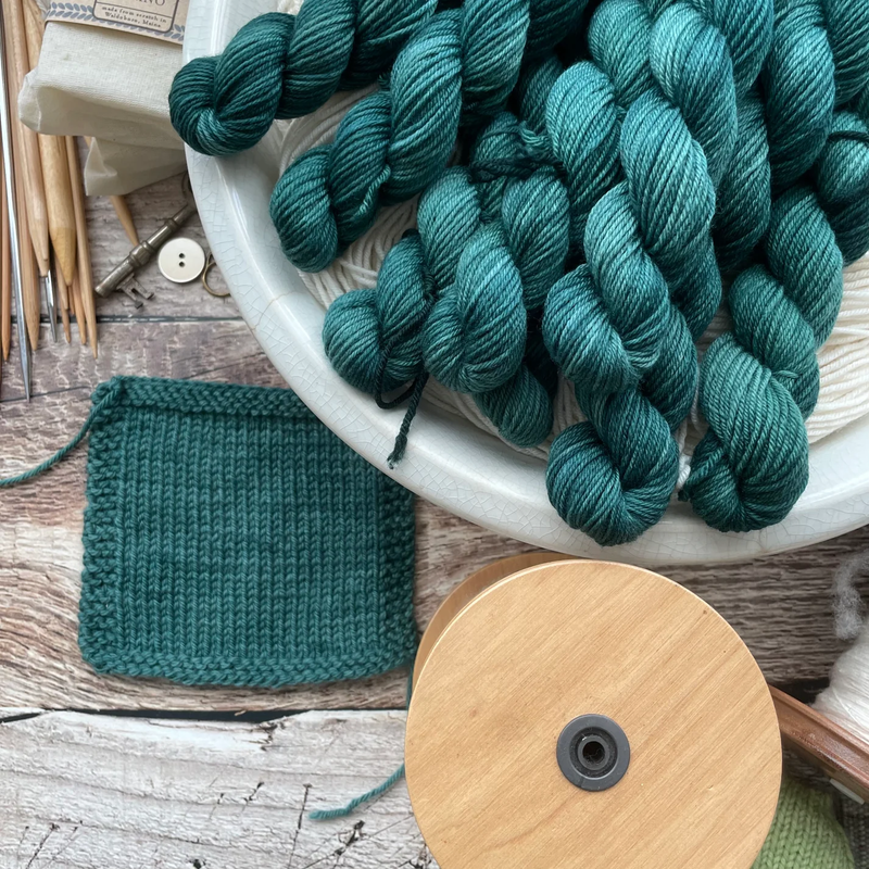 Cottage Fingering Mini Skein Singles