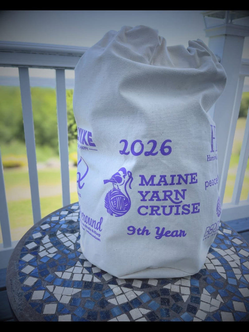 Maine Yarn Cruise 2024 Tasche und Reisepass