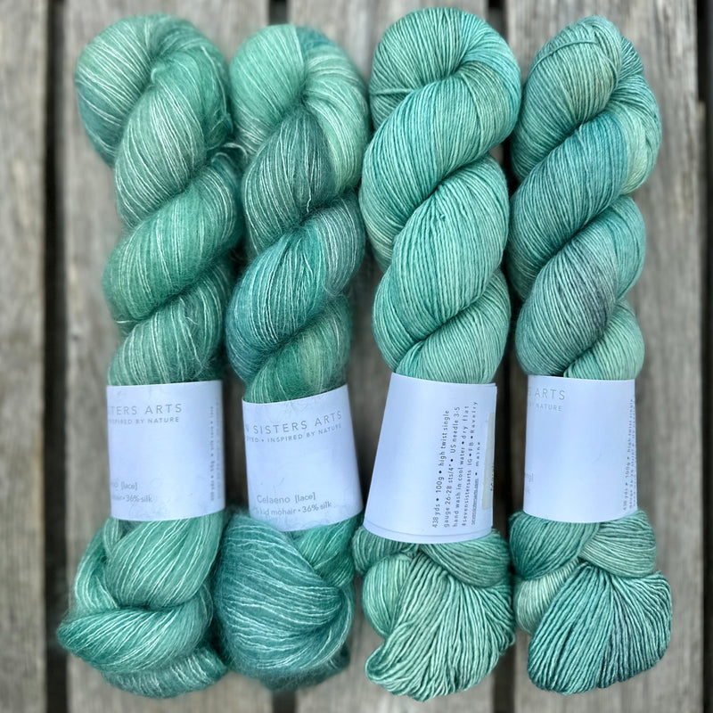 Zephyrus Wrap Kits by Seven Sisters Arts Yarn