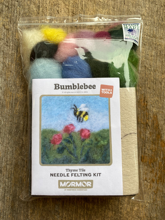 Thyme Tiles Needle Felting Kit w/ Tools from Mormor