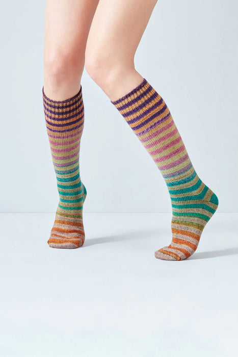 Uneek Socks by Urth Knits - Petrichor - Knee High