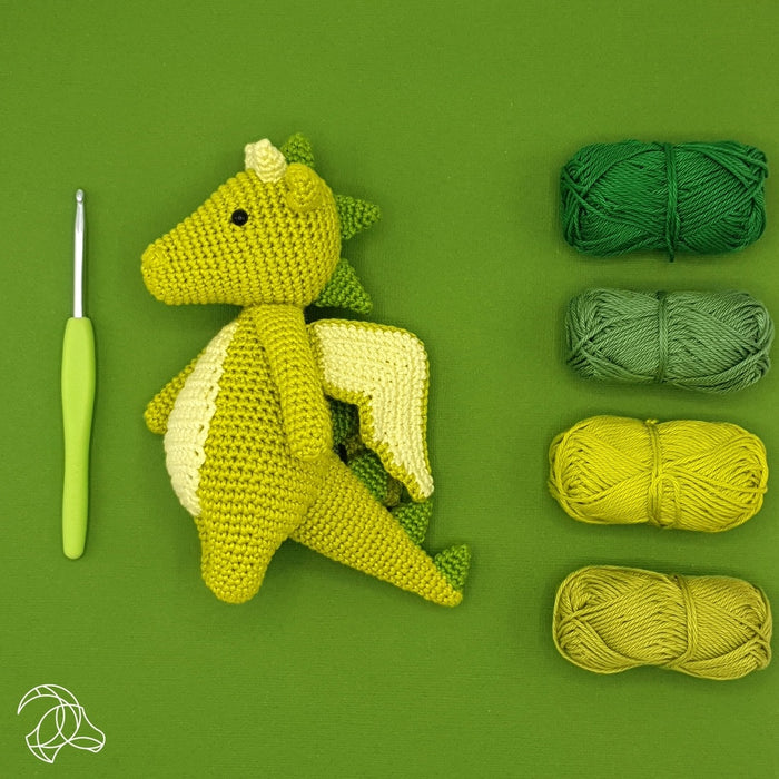 Crochet Kit - Doris Dragon by Handicraft