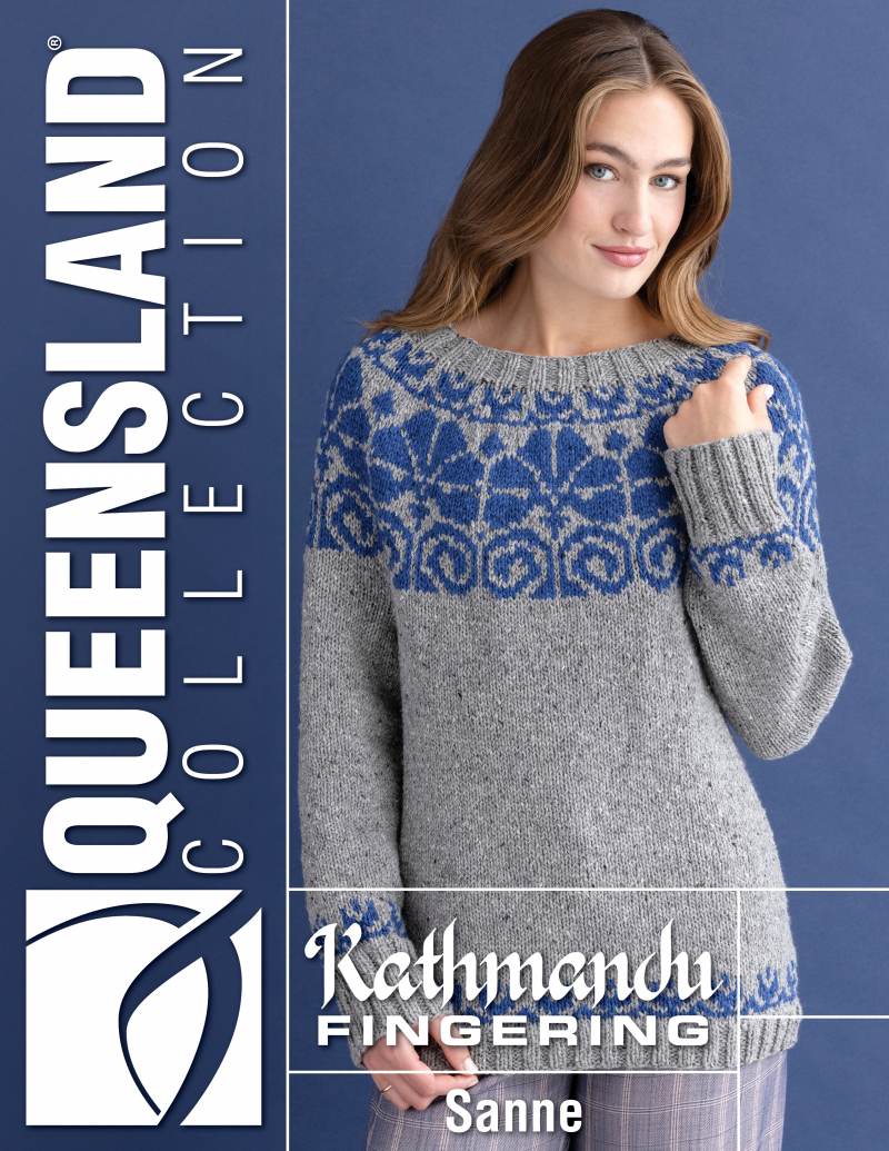 Sanne Sweater pattern by Deborah Newton