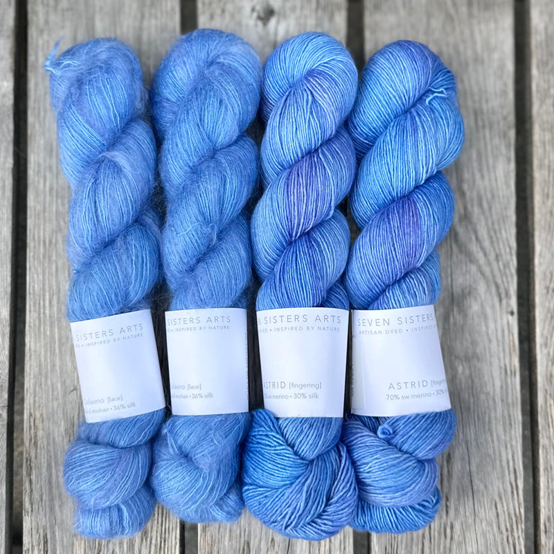 Zephyrus-Wickelsets von Seven Sisters Arts Yarn