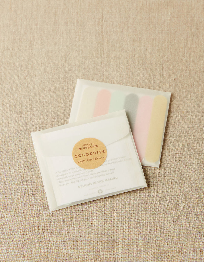 Cocoknits Emery Board (pack of 6)