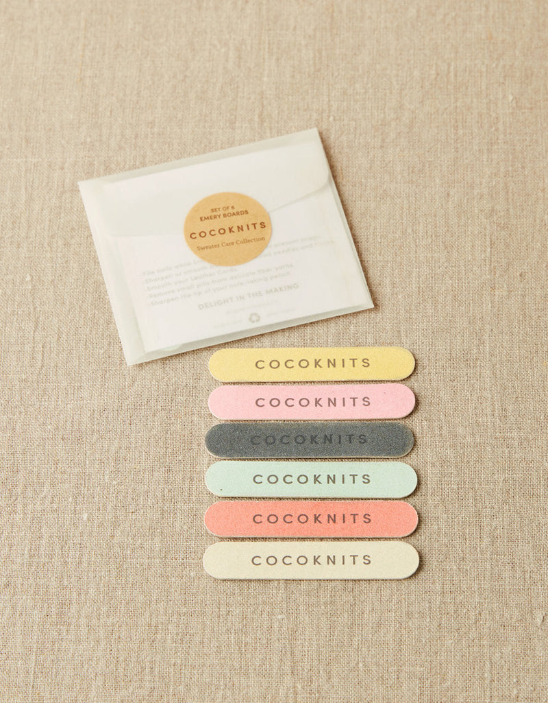 Cocoknits Emery Board (pack of 6)
