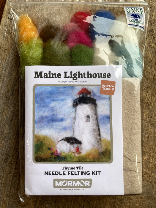 Thyme Tiles Needle Felting Kit w/ Tools from Mormor