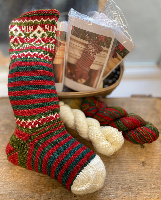 Baba Noel Stocking Kit from Urth Yarns