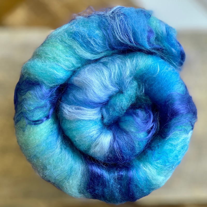 Stacey's Spinning Haven Art Batt - Merino Wool, Silk and Bamboo