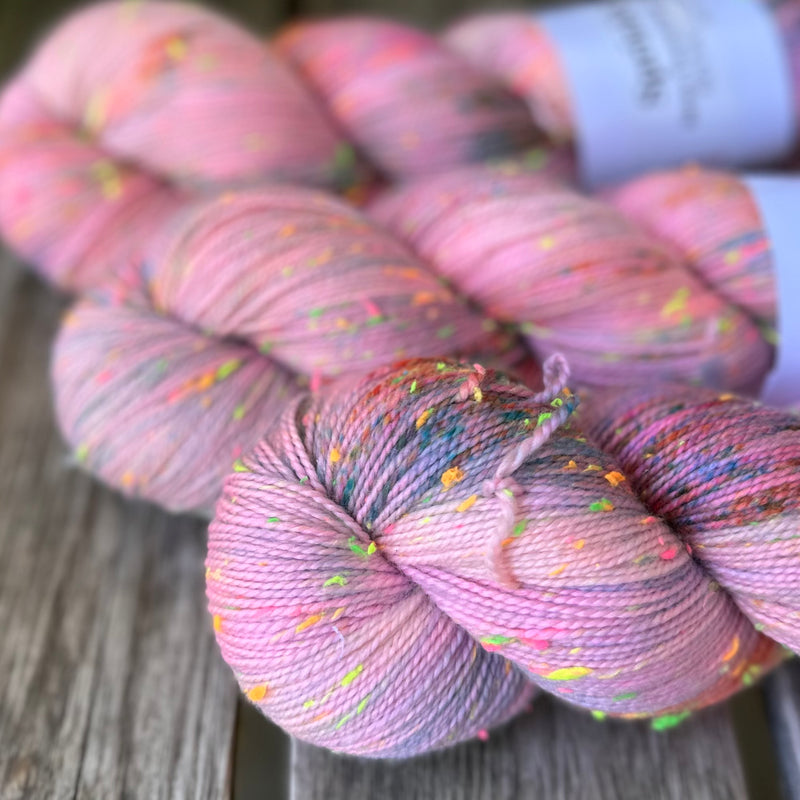 Betsy Neon Tweed Sock