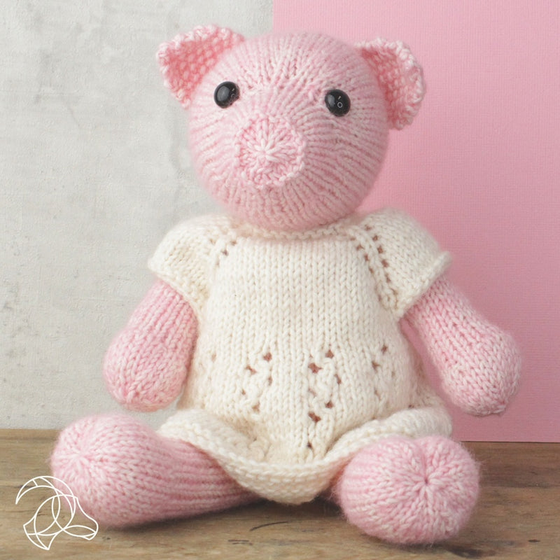 Knitting Kit-Frida Piglet by Hardicraft