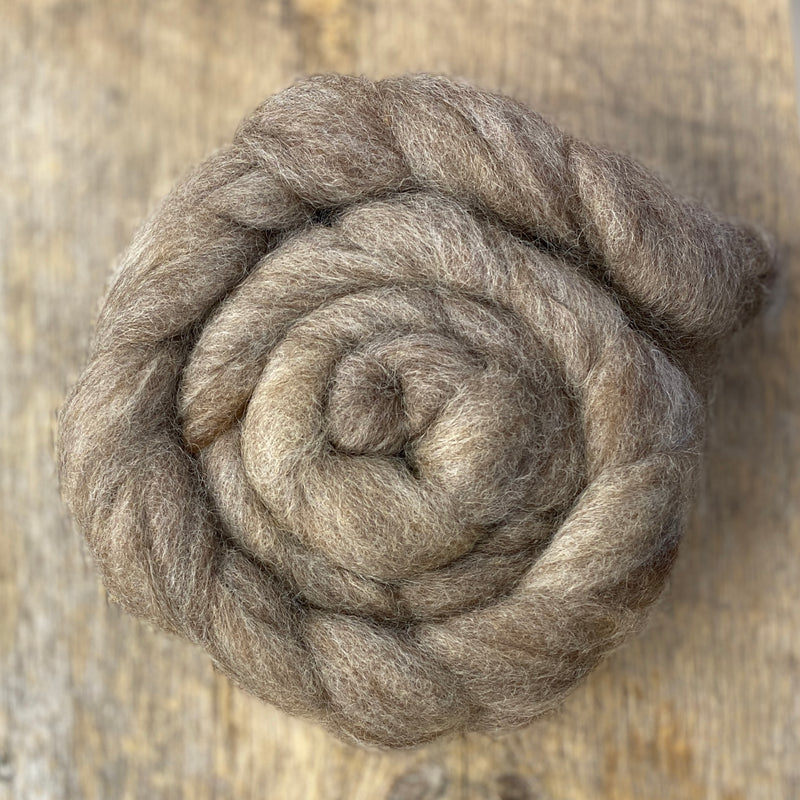 Stacey's Spinning Haven - Maine Romney Wool Roving - Natural Colors