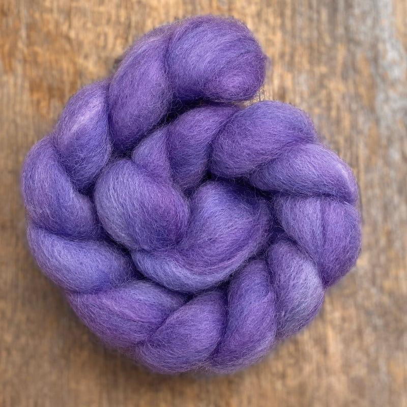 Stacey's Spinning Haven - Maine Romney Wool Roving - Hand Dyed