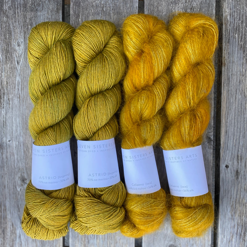 Zephyrus Wrap Kits by Seven Sisters Arts Yarn