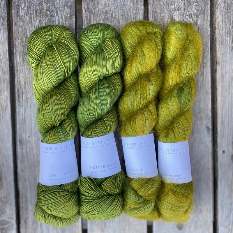 Zephyrus Wrap Kits by Seven Sisters Arts Yarn