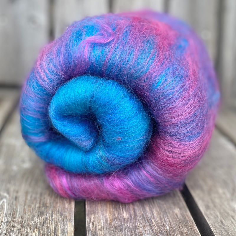 Stacey's Spinning Haven Art Batt - Merino Wool, Silk and Bamboo