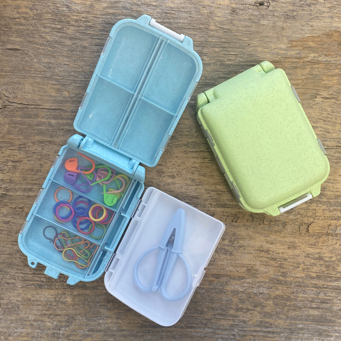 The Stitchcase, Knitting Crochet Notions Case Mini Organizer by Comma Craft Co.