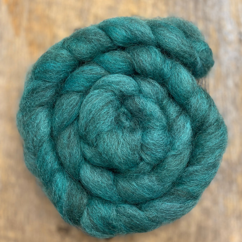 Stacey's Spinning Haven - Maine Romney Wool Roving - Hand Dyed