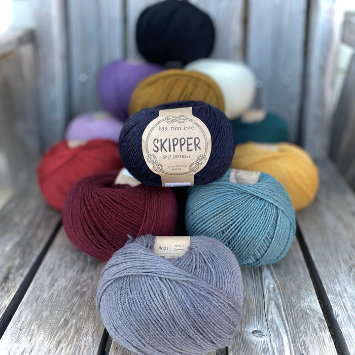 Skipper 5ply Guernsey by Baa Ram Ewe
