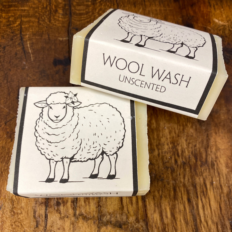 Wool Wash Bar with Lanolin Full Size by Trillium Soaps