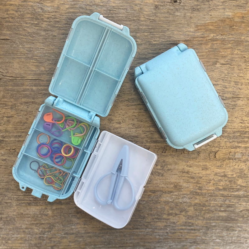 The Stitchcase, Knitting Crochet Notions Case Mini Organizer by Comma Craft Co.