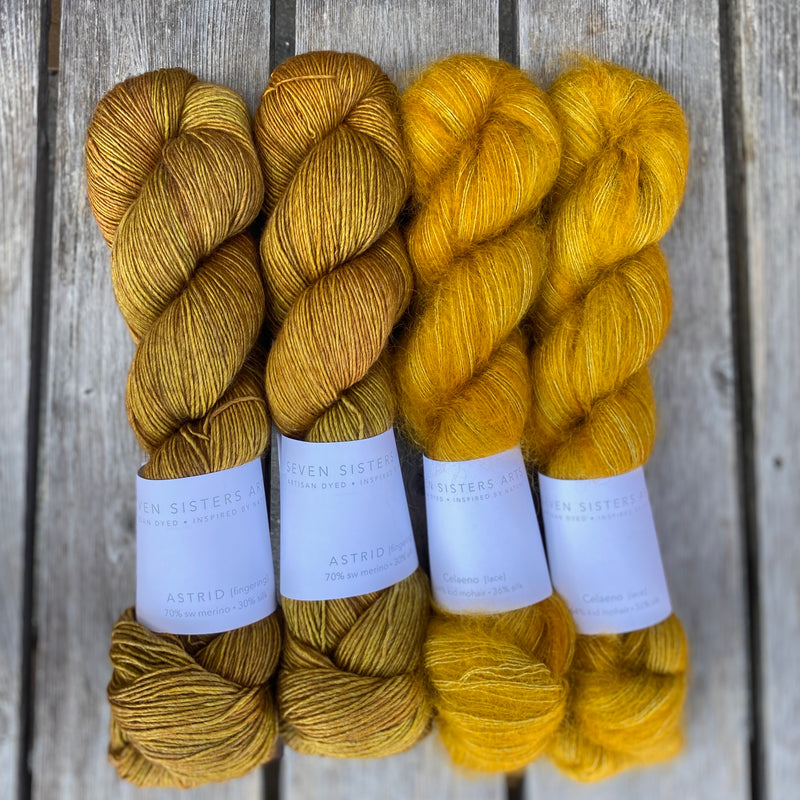 Zephyrus Wrap Kits by Seven Sisters Arts Yarn