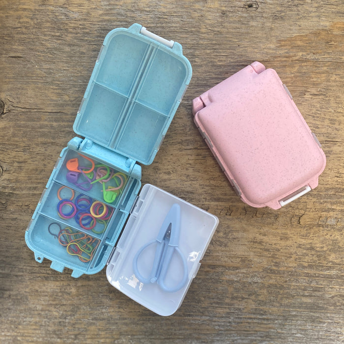 The Stitchcase, Knitting Crochet Notions Case Mini Organizer by Comma Craft Co.
