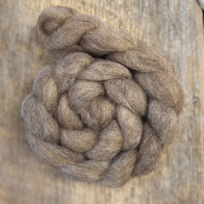Stacey's Spinning Haven - Maine Romney Wool Roving - Natural Colors