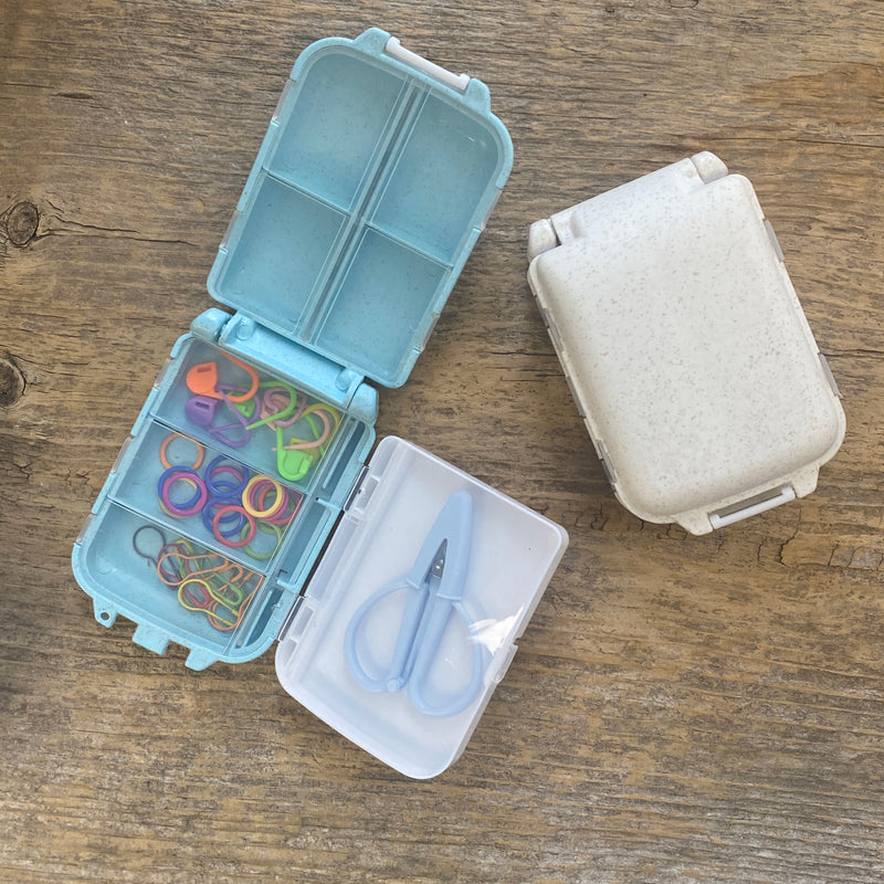 The Stitchcase, Knitting Crochet Notions Case Mini Organizer by Comma Craft Co.