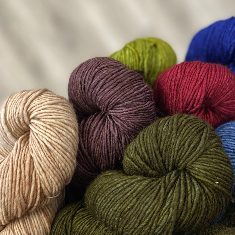 Learn to Knit Kit: Simple Spring Mitts by Cashmere Goat